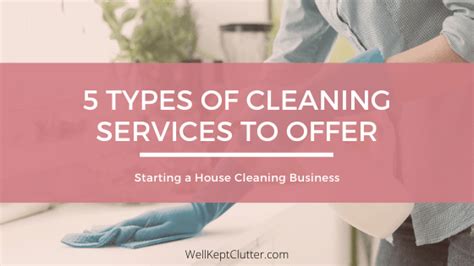 What are the two major types of cleaning?