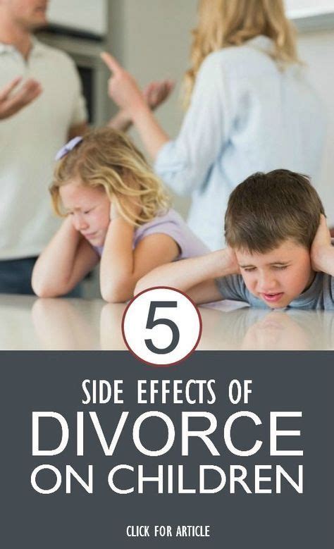 What are the two most beneficial effects of divorce on children?