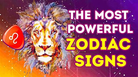 What are the two powerful zodiac signs?