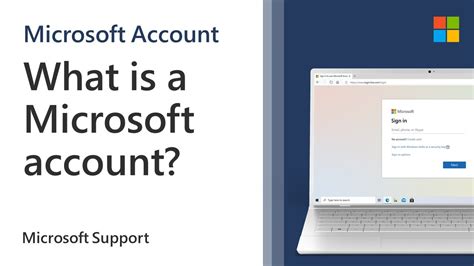 What are the two types of Microsoft accounts?