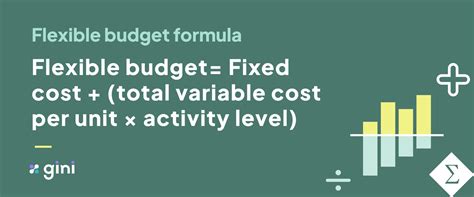 What are the two types of flexible budget?