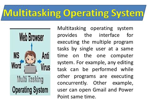 What are the two types of multitasking?