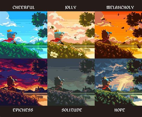 What are the two types of pixel art?