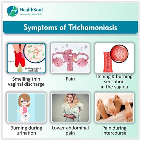 What are the two worst symptoms of trichomoniasis?