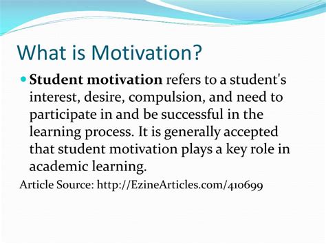 What are the types of academic motivation?