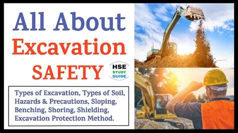 What are the types of excavation hazard?