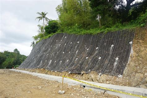 What are the types of slope protection?