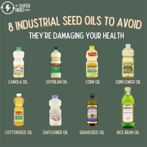 What are the worst seed oils to avoid?