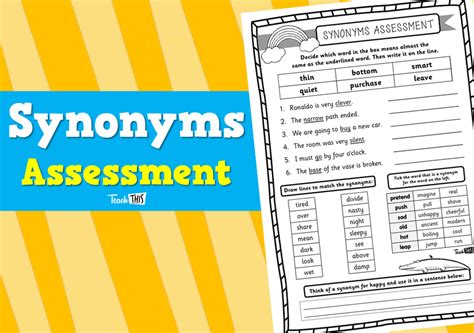 What are three synonyms for assess?
