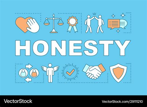 What are three things that show your honesty?