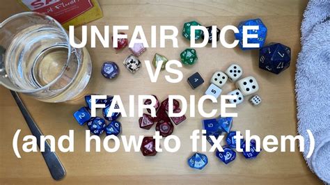 What are unfair dice?