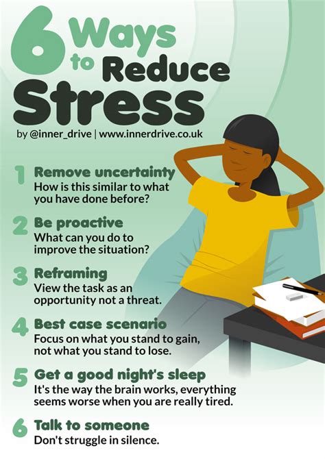 What are ways to minimize stress?