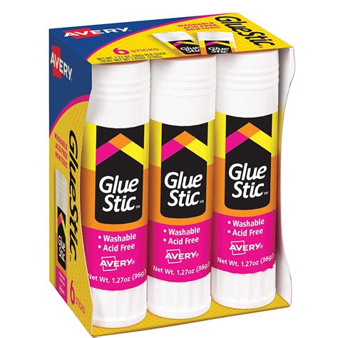 What are white glue sticks for?