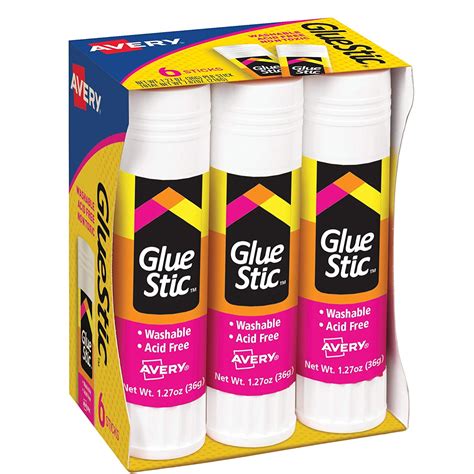 What are white glue sticks made of?