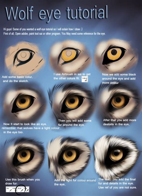 What are wolf eyes in humans?