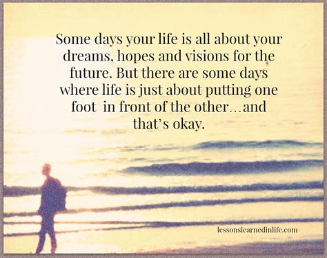 What are your hopes and dreams in life?