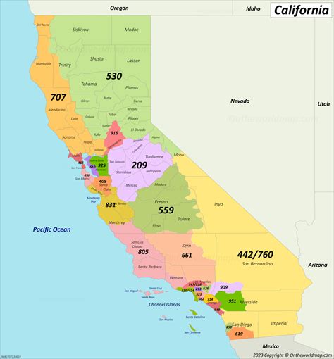 What area code is 212 in California?