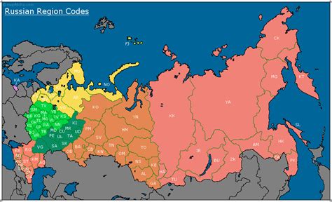 What area code is Russia?