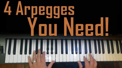 What arpeggios should I learn first?