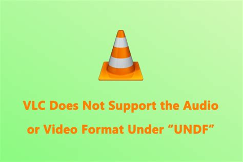 What audio formats does VLC support?