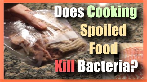 What bacteria Cannot be killed by cooking?