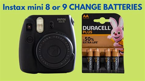 What batteries do Instax Mini use?