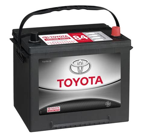 What battery does Toyota recommend?