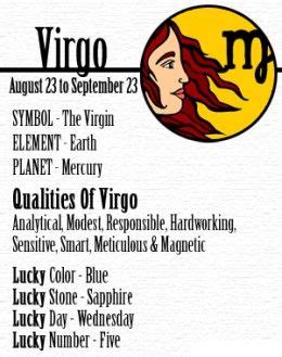 What birthdays are Virgos?