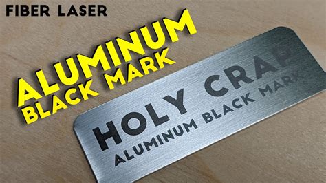 What blackens aluminum?