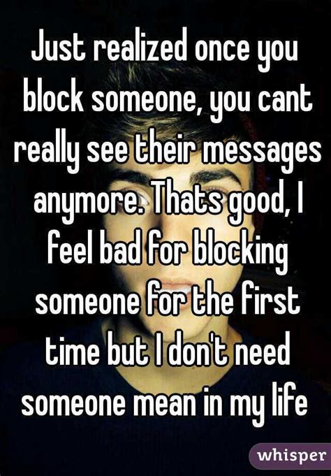 What blocking someone means?