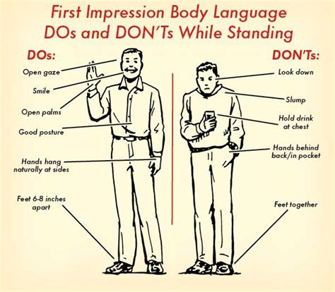 What body language makes you look insecure?