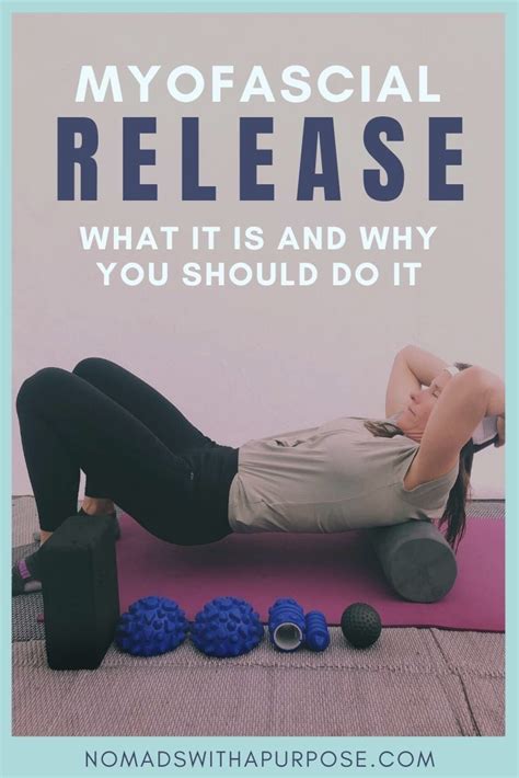 What body part should you not use myofascial release on?