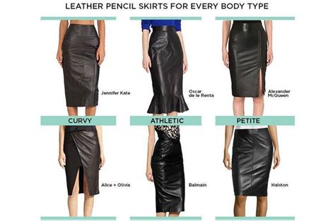 What body shape do pencil skirts suit?