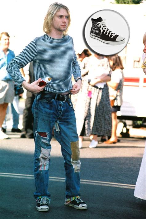 What brand jeans did Kurt Cobain wear?
