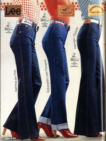 What brand of jeans were popular in the 60s women's?
