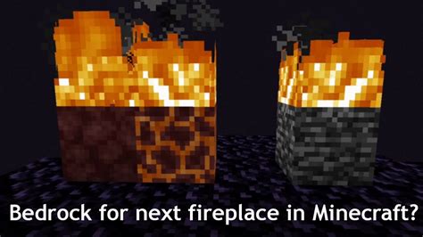 What burns infinitely in Minecraft?