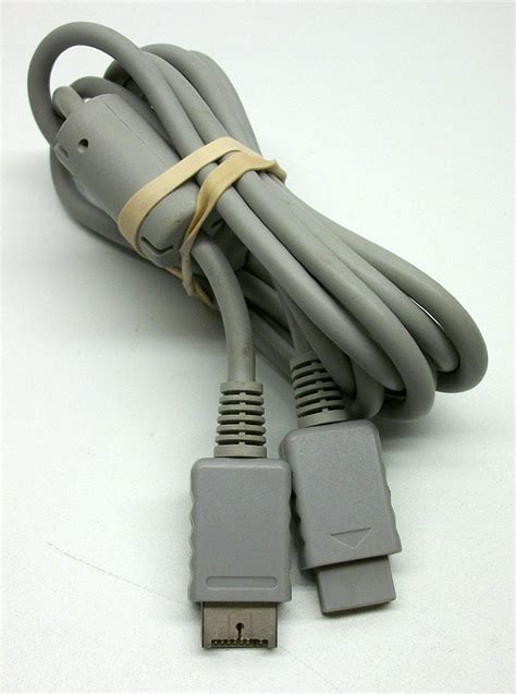 What cable to use with a PS1 console?