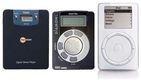 What came before the MP3?