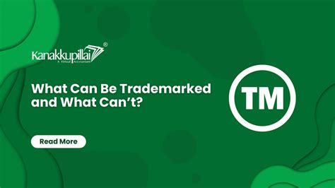 What can't be trademarked?