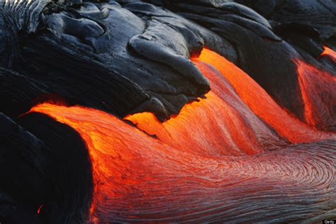 What can't melt lava?