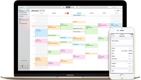 What can Apple Calendar do?