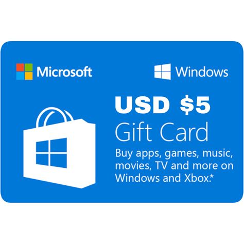 What can I buy with Microsoft gift card?