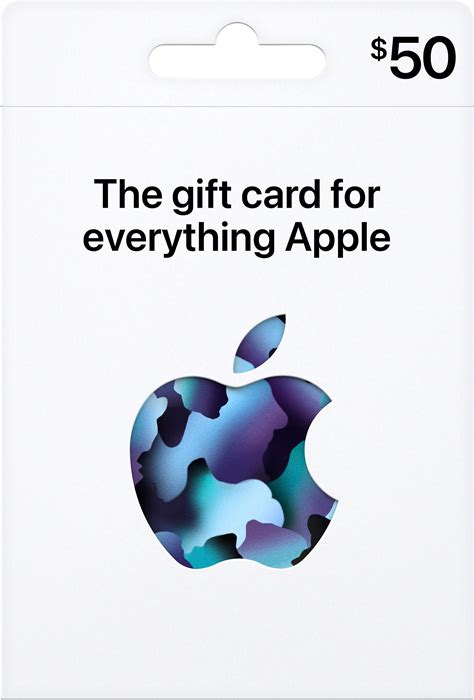 What can I buy with a $50 Apple gift card?
