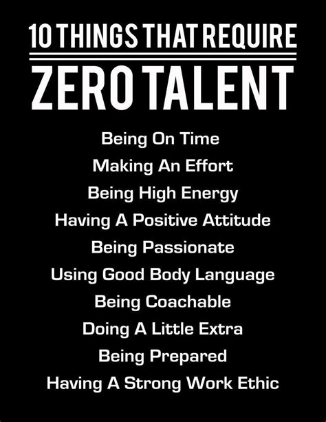 What can I do if I have no talent?