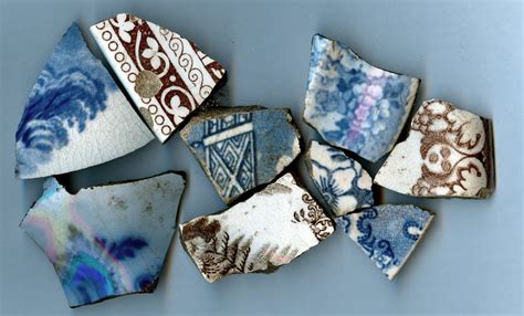 What can I do with broken pieces of ceramic?