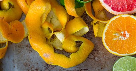 What can I do with excess citrus peels?