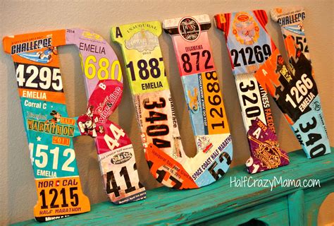 What can I do with old race bibs?