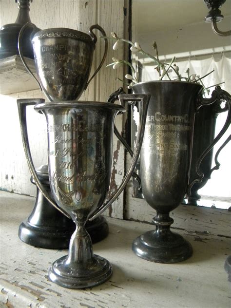 What can I do with old silver trophies?