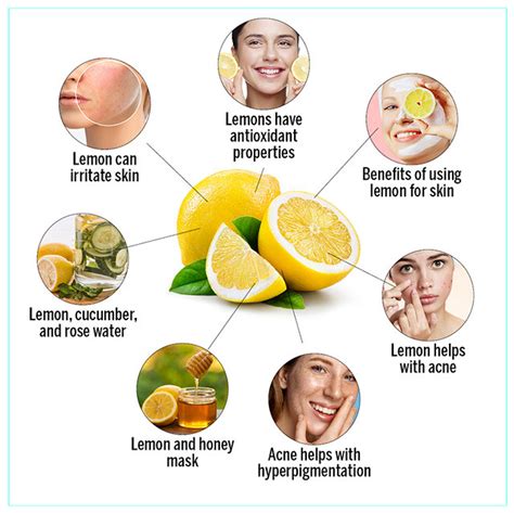 What can I mix with lemon for my face?