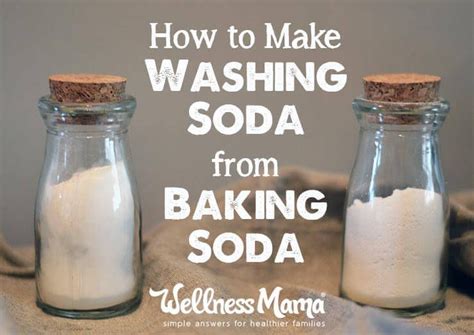 What can I mix with washing soda?